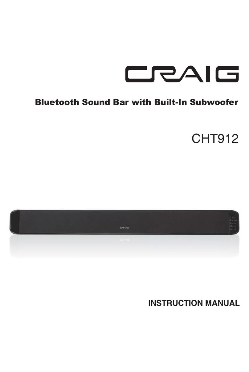 Craig CHT912 User manual