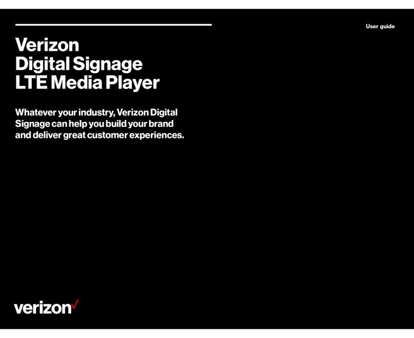 Verizon Digital Signage LTE Media Player user guide