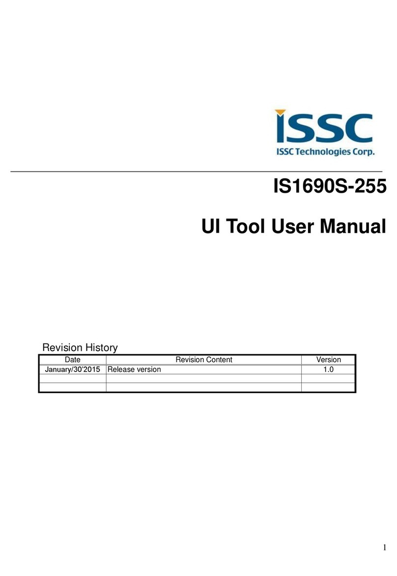 ISSC IS1690S-255 User manual