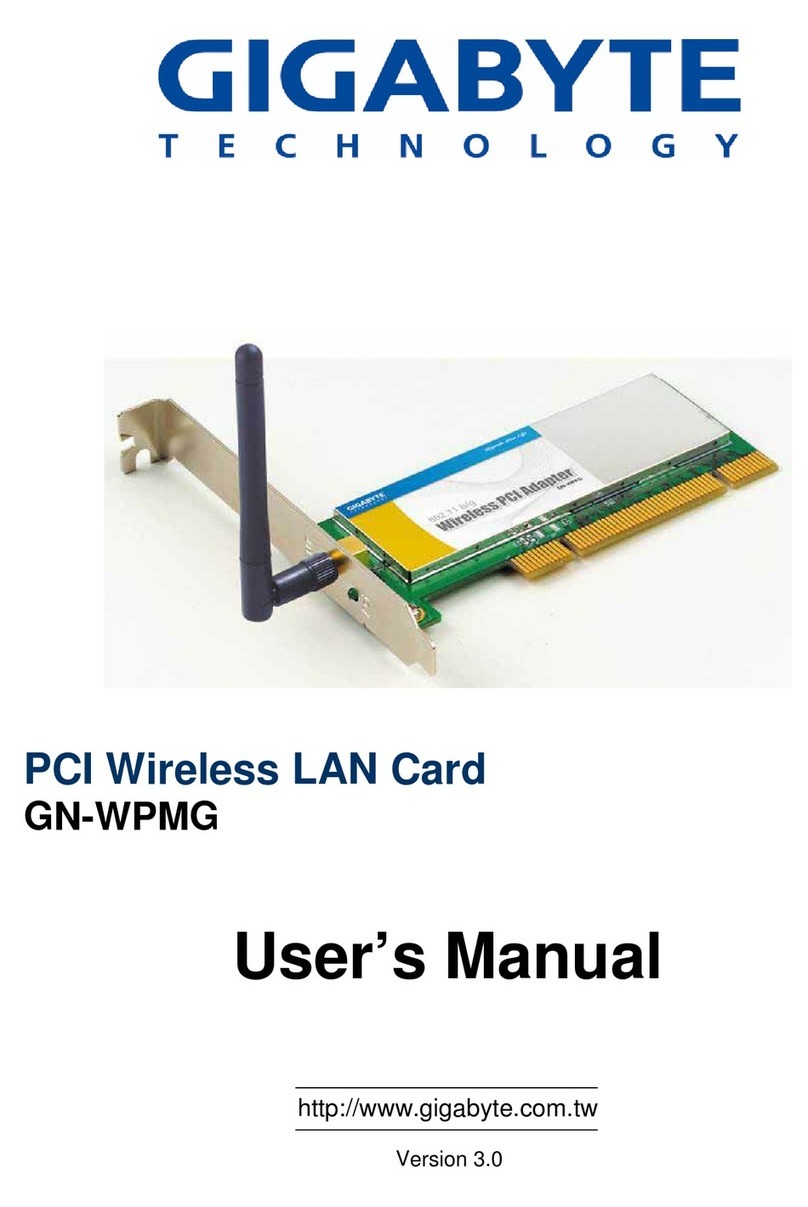 Gigabyte GN-WPMG User manual