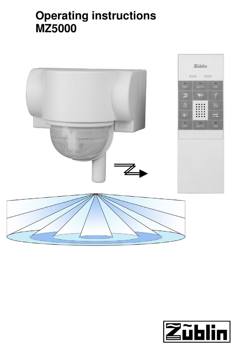 Zublin MZ5000 operating instructions