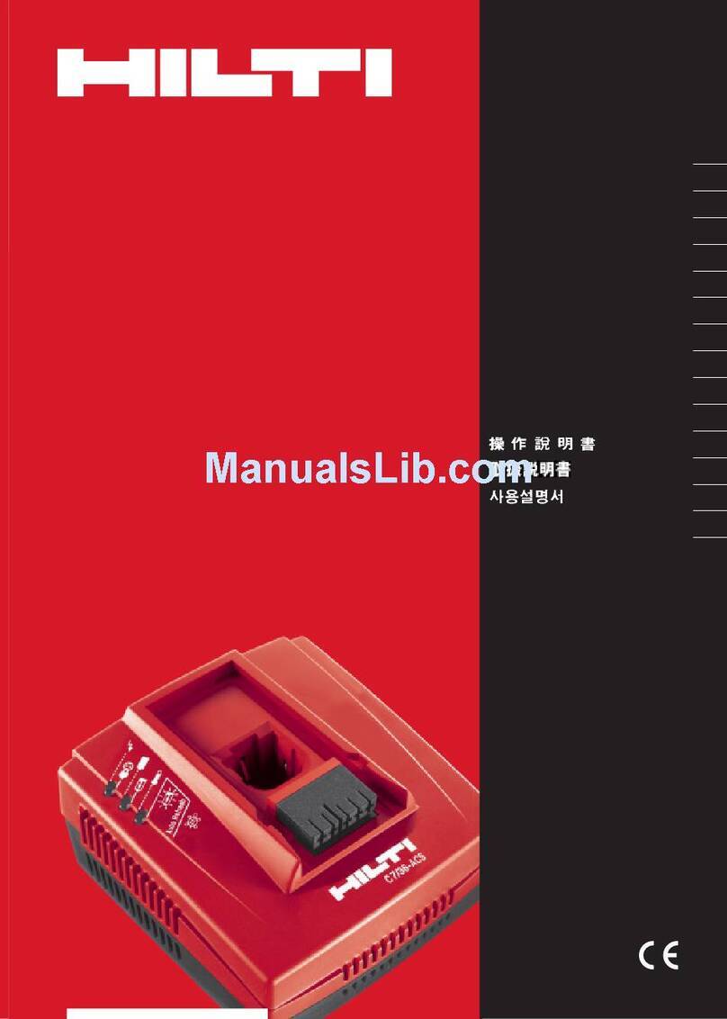 Hilti C 7/24 User manual