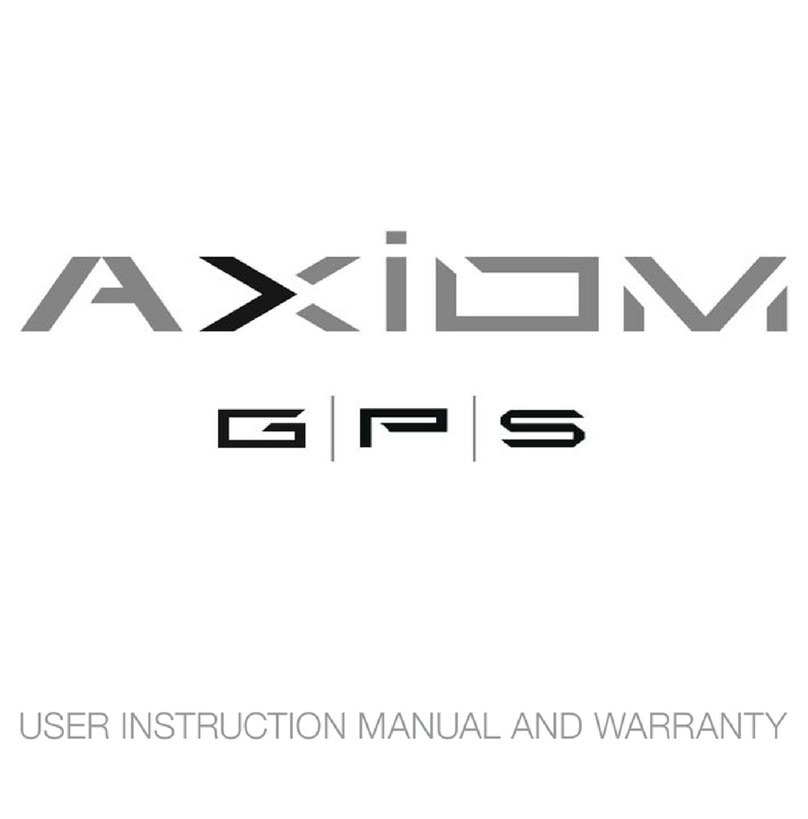 Axiom Axiom-G instructions