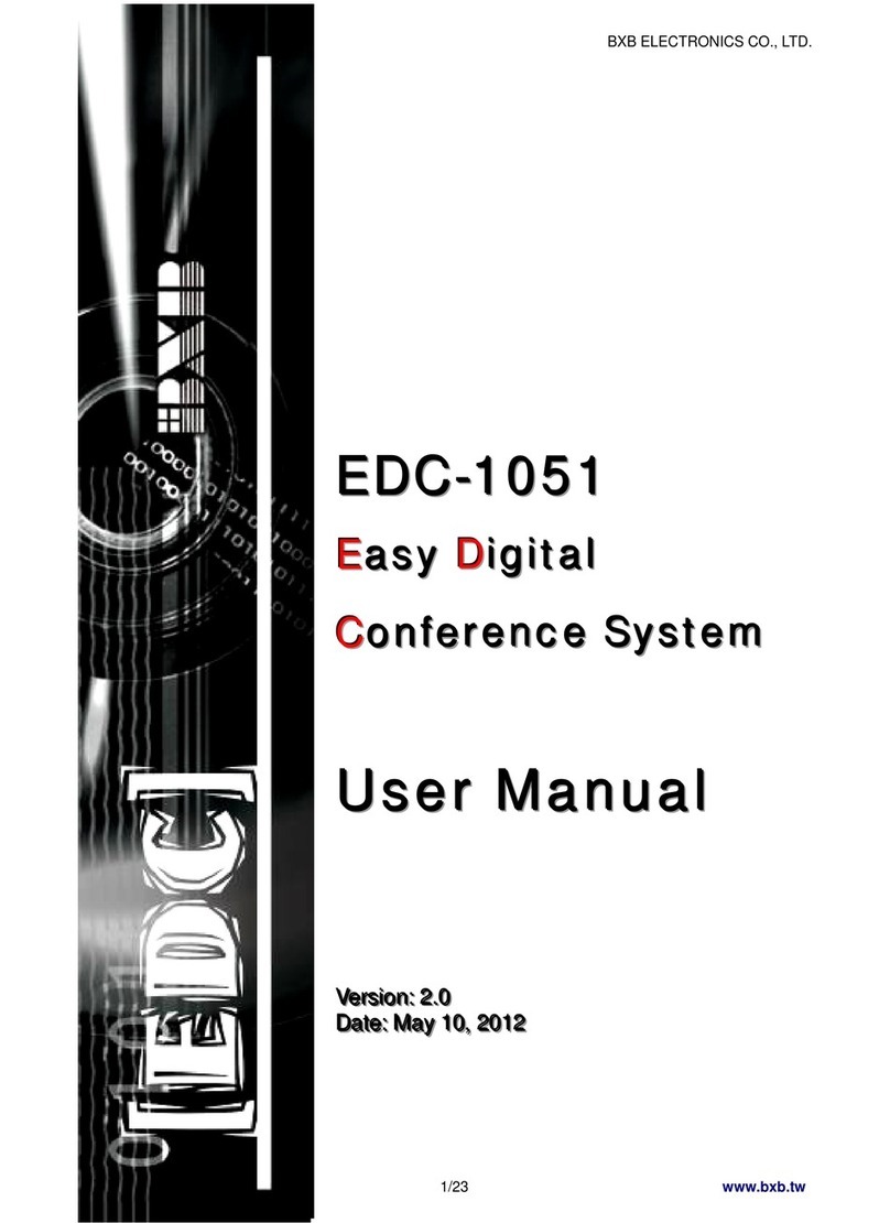BXB Electroics EDC-1051 user manual
