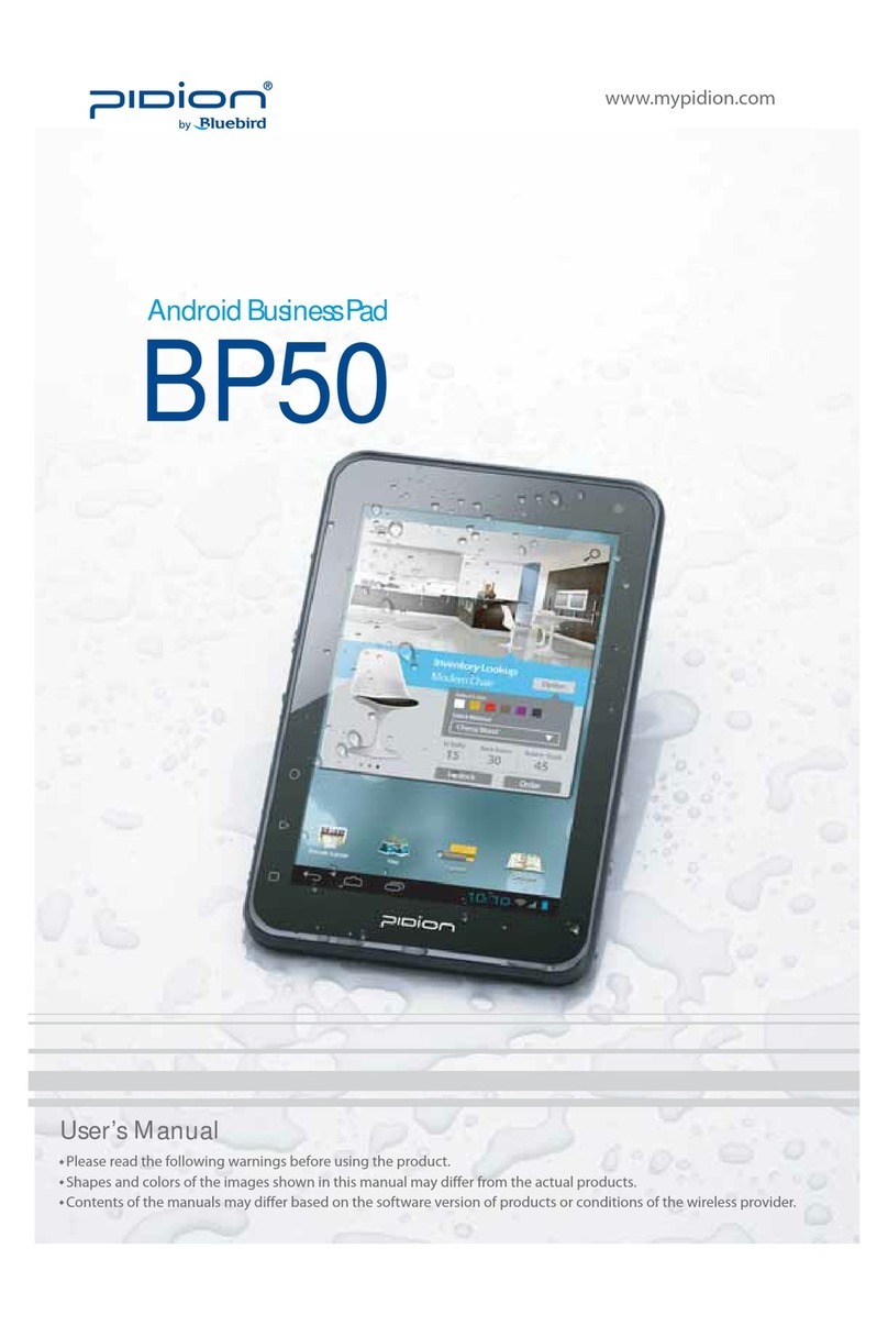 Pidion bp50 user manual