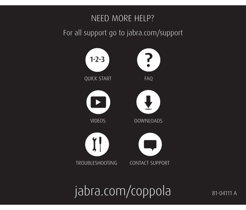 Jabra OTE29 Specification sheet