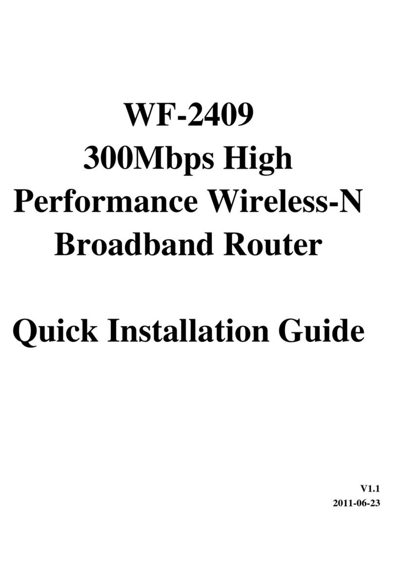 Netis WF-2409B User manual