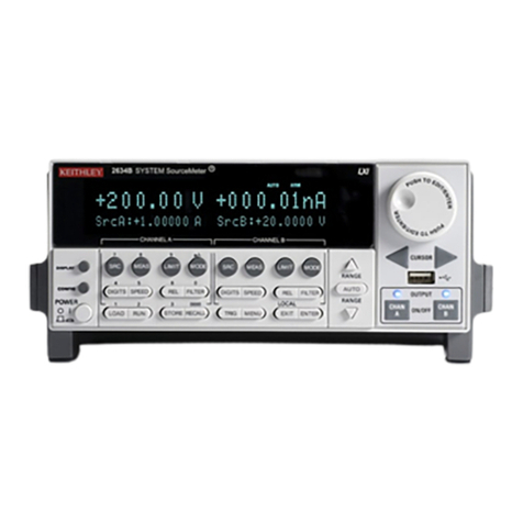 Keithley SourceMeter 2635B User manual