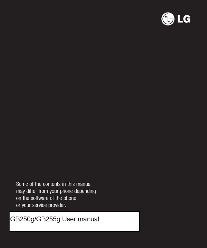 LG GB250g user manual