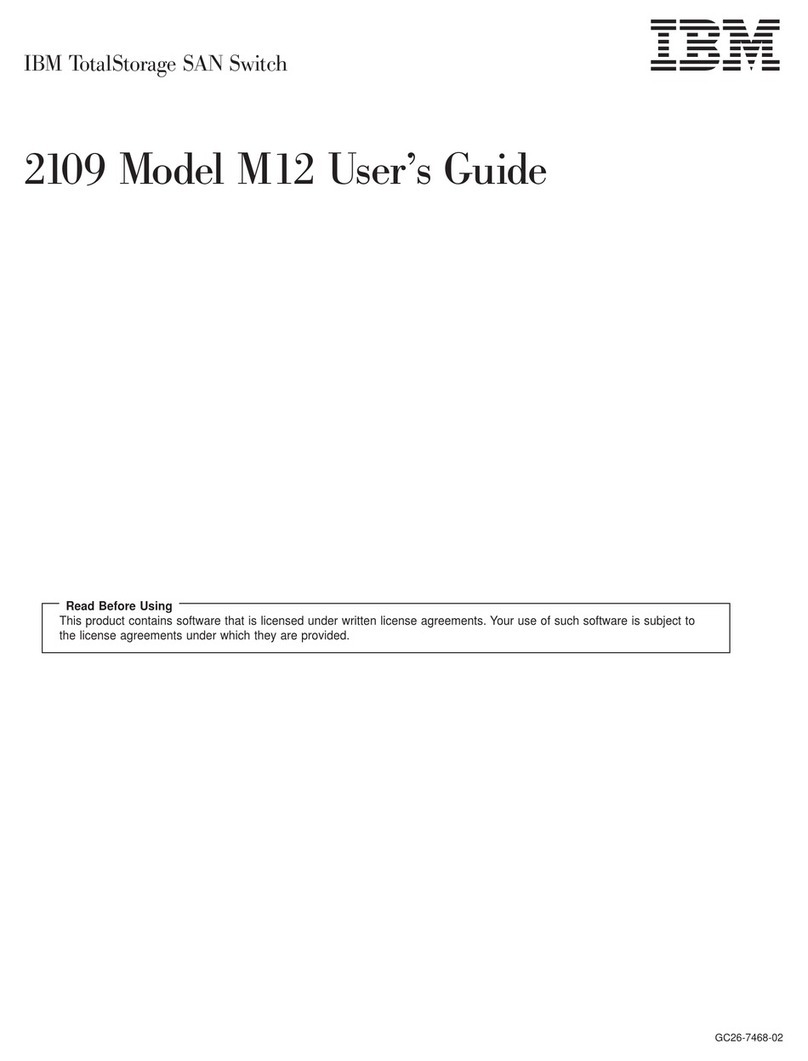 IBM 2109 Model M12 user guide