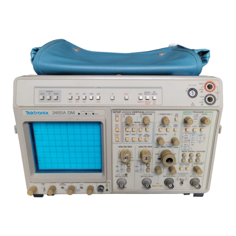 Tektronix 2465A User manual