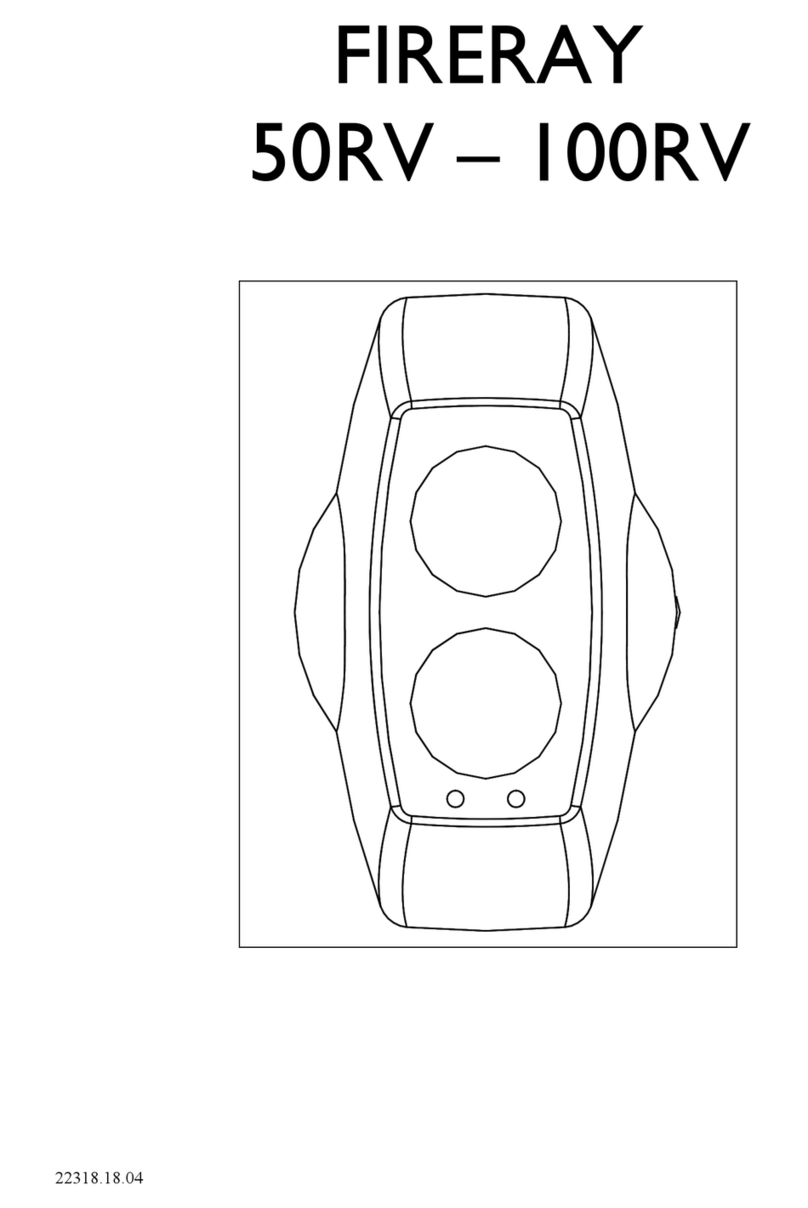 Fireray 50RV User manual