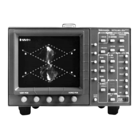 Tektronix WFM601 User manual