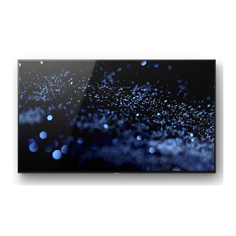 Sony BRAVIA KD-77A1 User manual