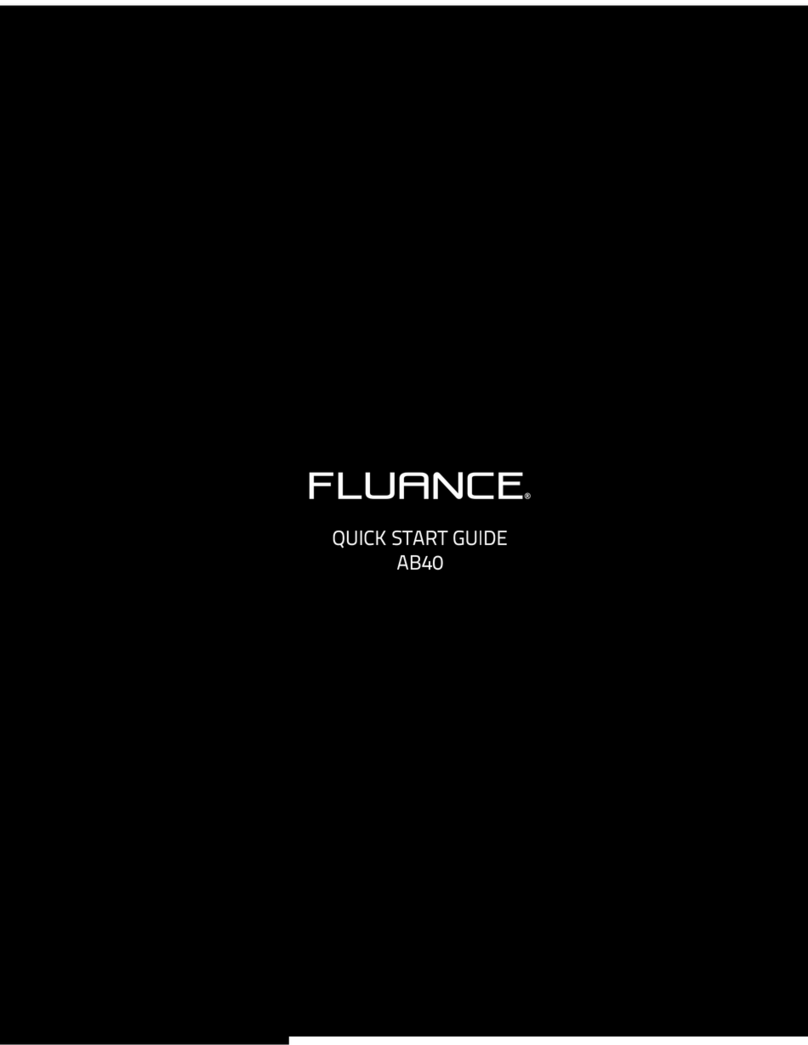 Fluance AB40 quick start guide