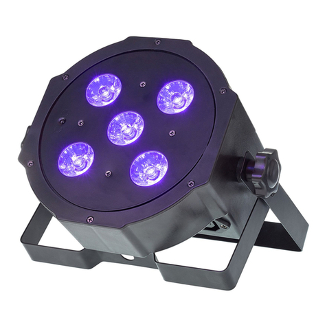 thomann SePar QUAD LED RGB UV IR user manual