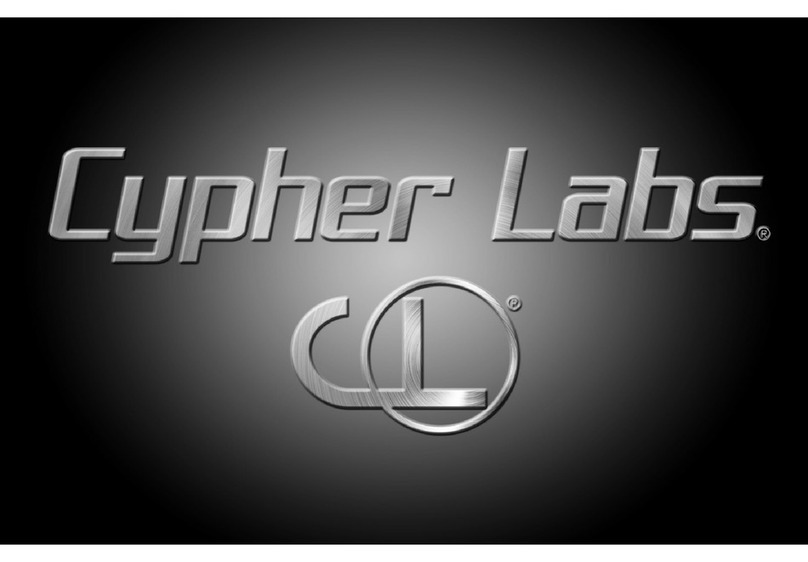 Cypher Labs AlgoRhythm Duet User manual