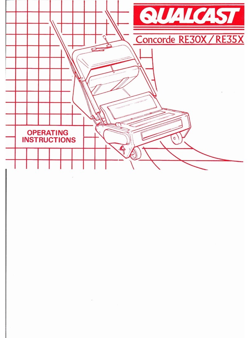 Qualcast Concorde RE30X User manual
