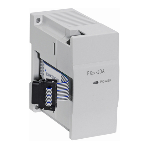 Mitsubishi FX2N-2DA user guide