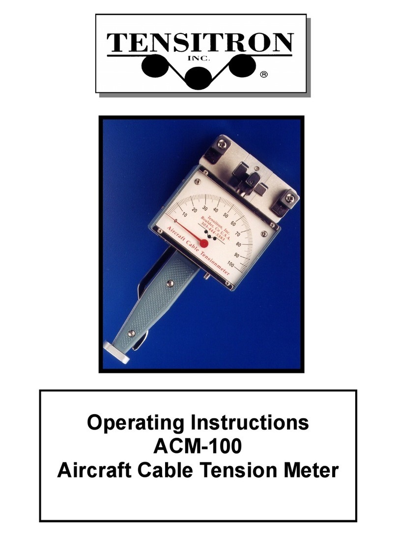 TENSITRON ACM-100 User manual