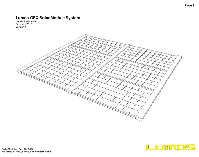 Lumos GSX installation manual