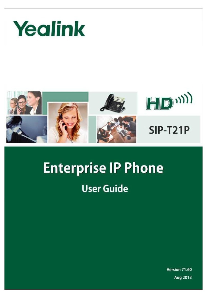 Yealink Yealink SIP-T21P user guide
