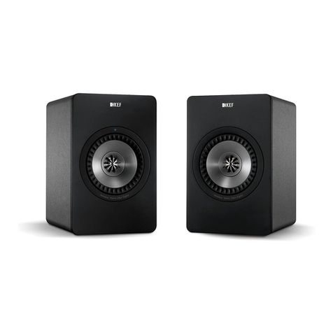 KEF X Series X300A quick start guide