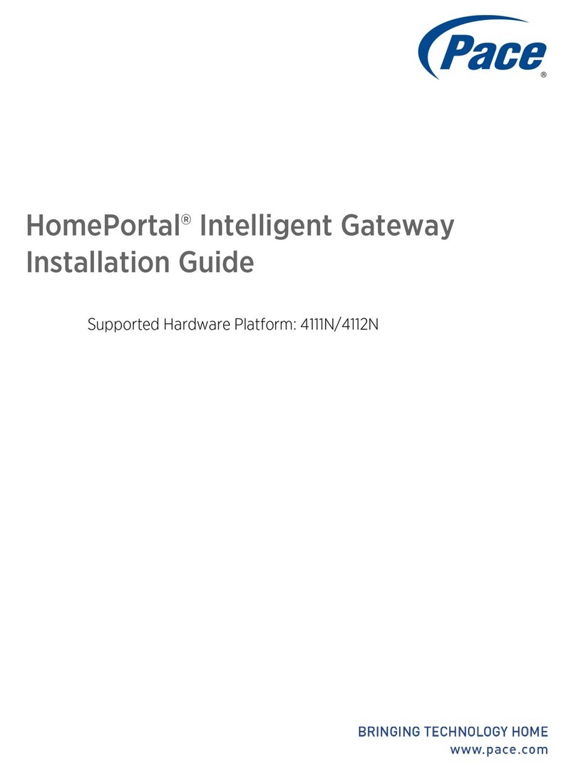 Pace 4112N installation guide