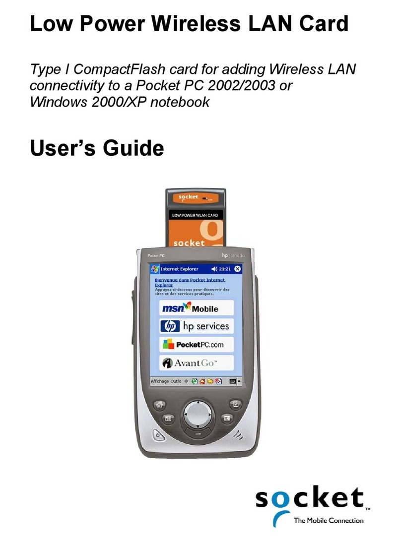 SocketMobile WL6004-322 user guide