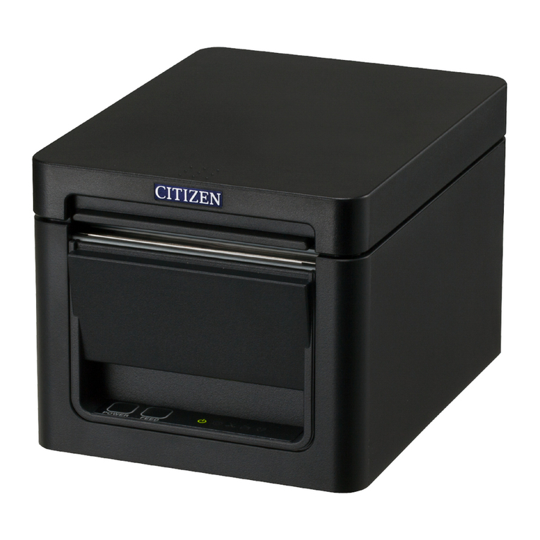 Citizen CT-D150 Installation manual