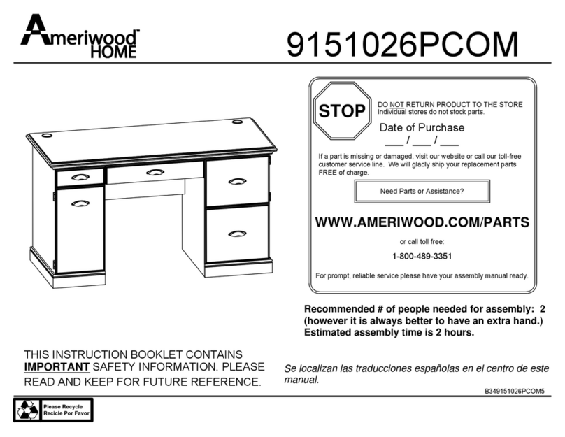 Ameriwood HOME 9151026PCOM instruction manual