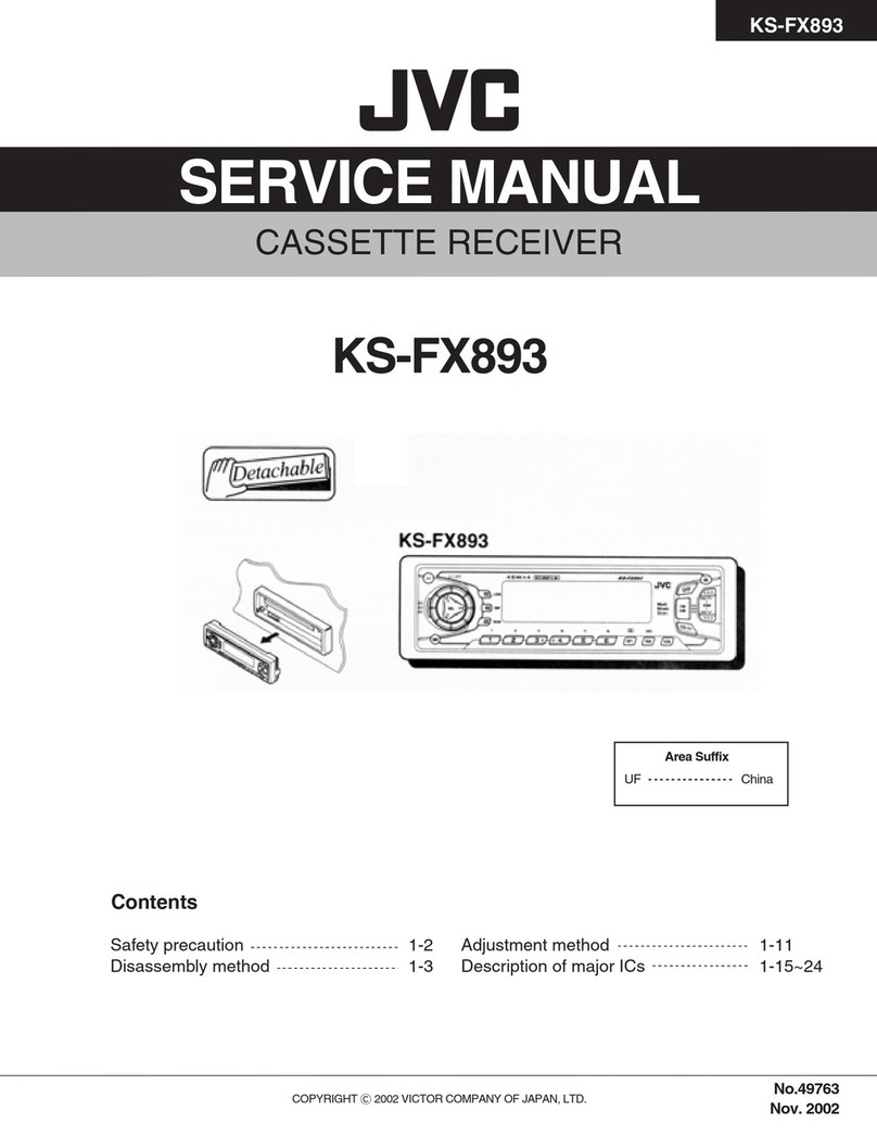 JVC KS-FX893 User manual