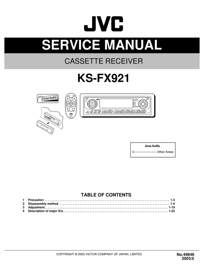 JVC KS-FX921 User manual