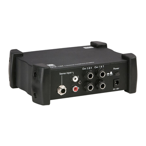 DAPAudio AMP-104 User manual