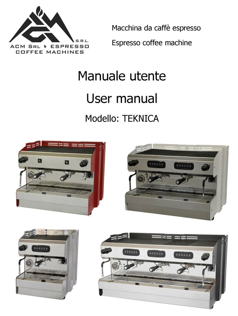 ACM SRL & Escpresso TEKNICA user manual