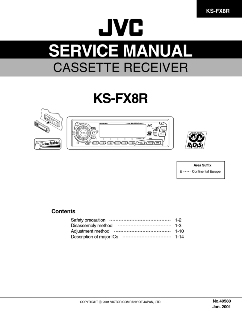 JVC KS-FX8R User manual JVC KS-FX8R User manual