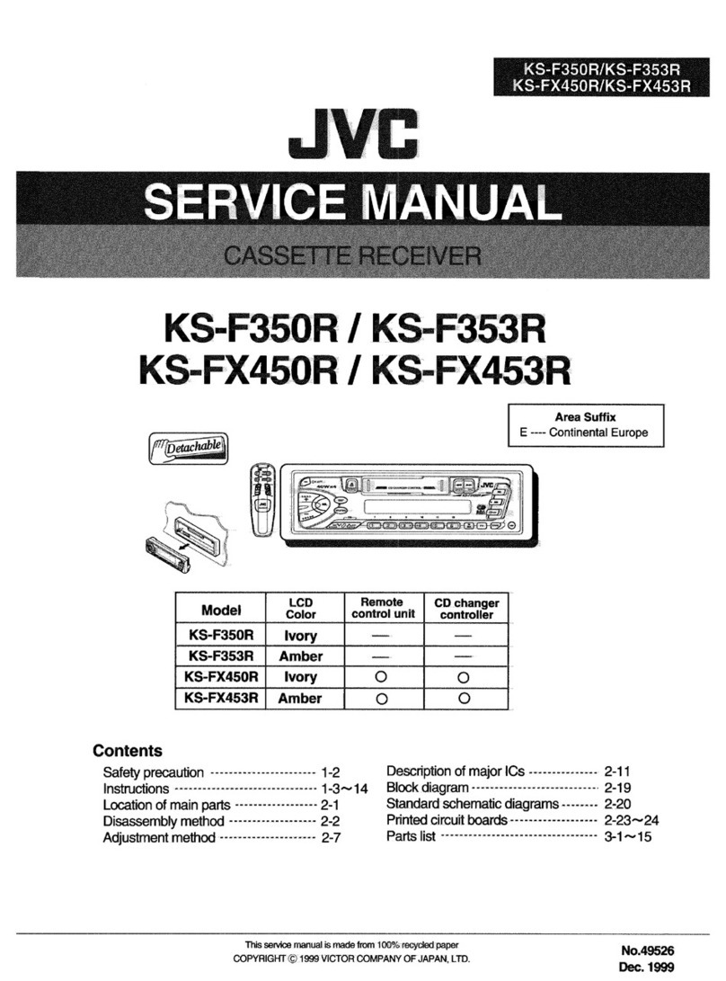 JVC KS-F350R User manual