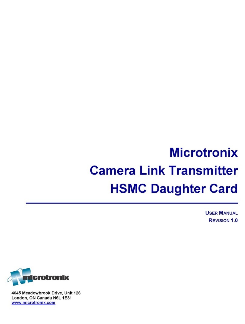MICROTRONIX J1 user manual