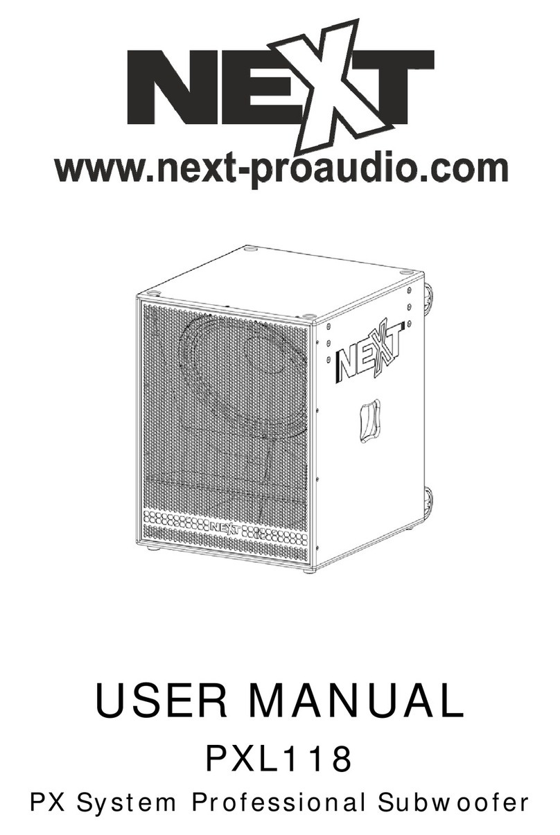 Next PXL118 user manual