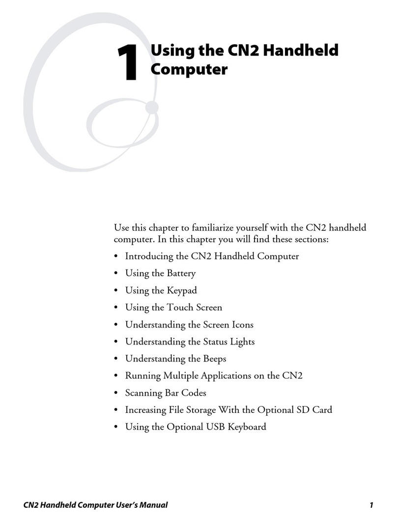 Intermec CN2 user manual