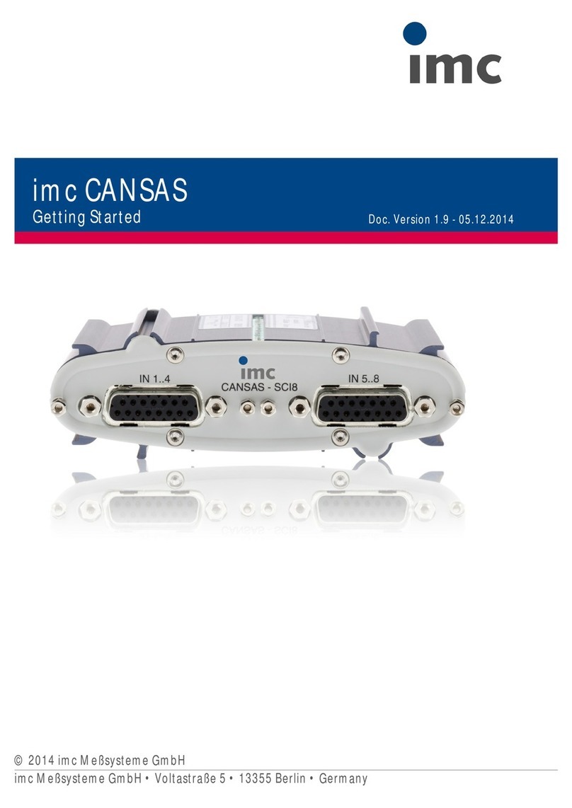 IMC Cansas - SCI8 Getting started