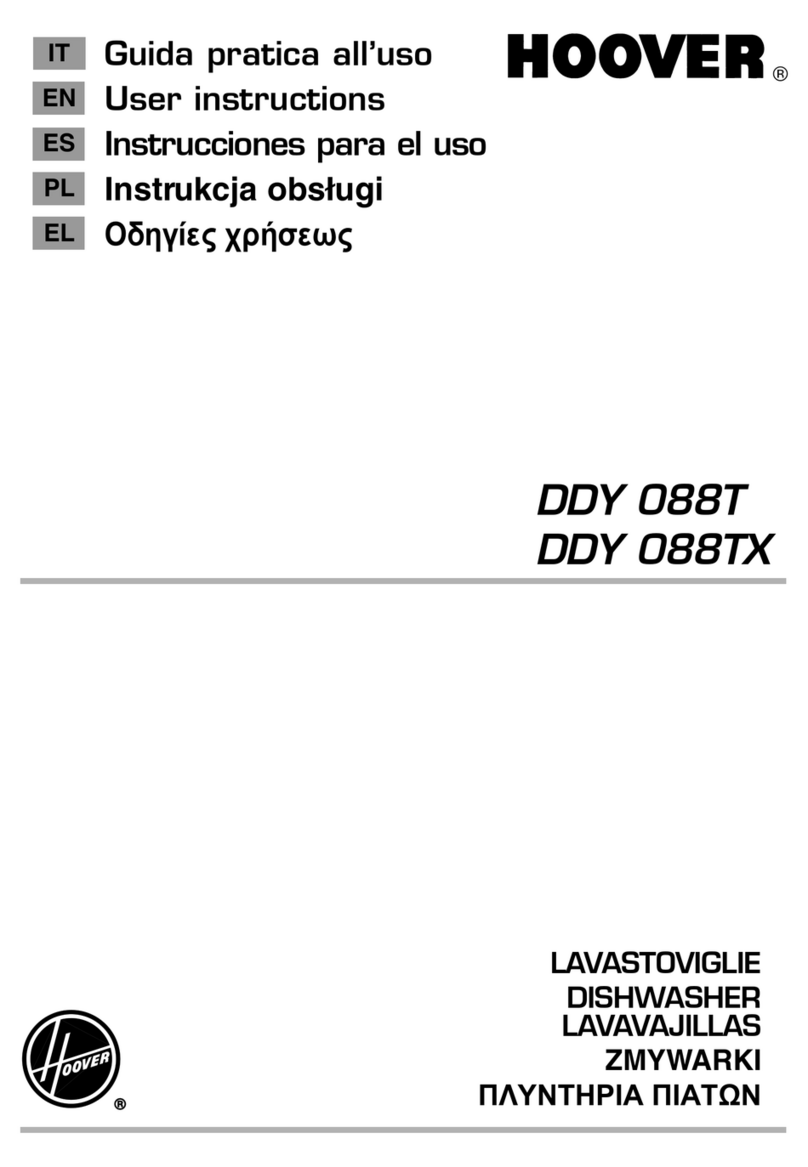 Hoover DDY 088T User manual
