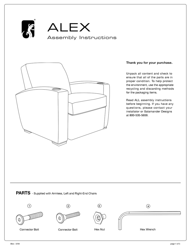 Salamander ALEX Assembly instructions