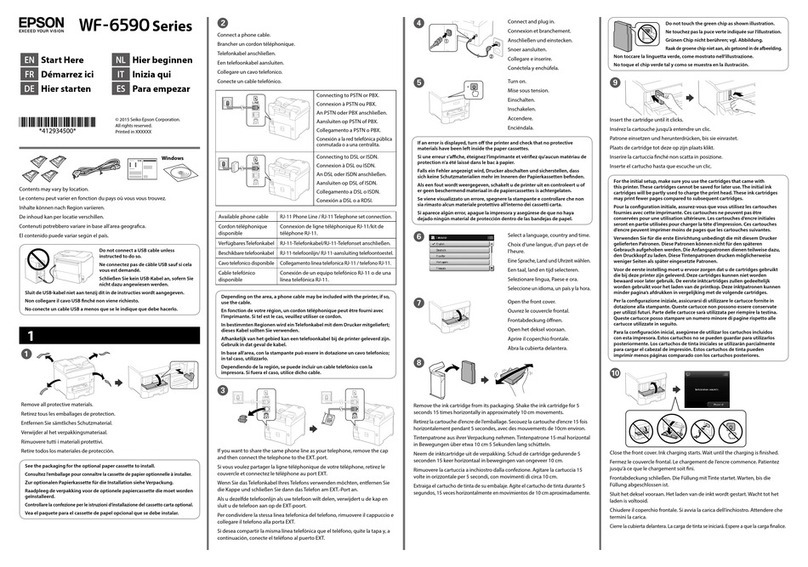Epson WF-6590 series Instruction Manual