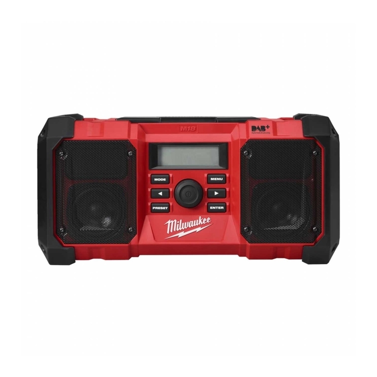 Milwaukee M18 JSRDAB+ Original instruction