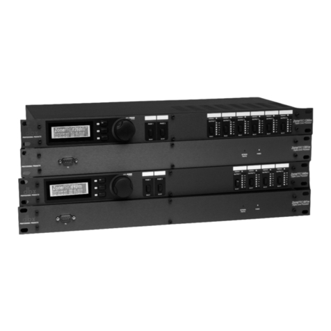 Harman dbx ZonePRO 640 installation guide