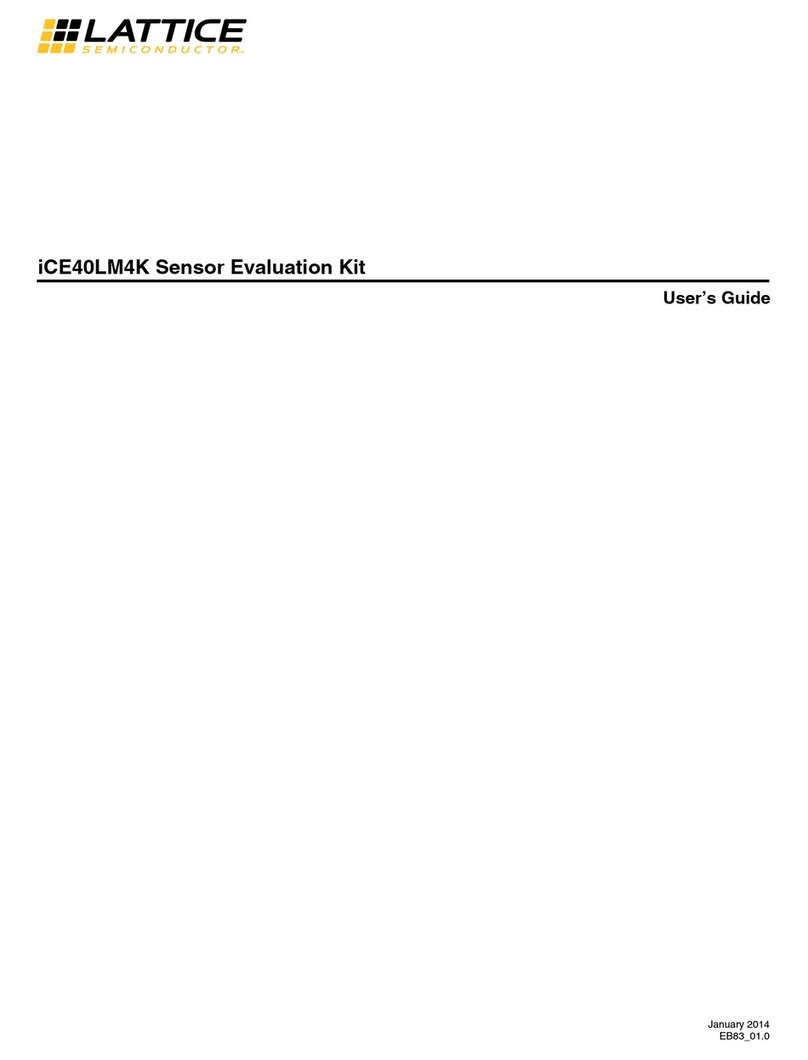 Lattice Semiconductor iCE40LM4K User manual
