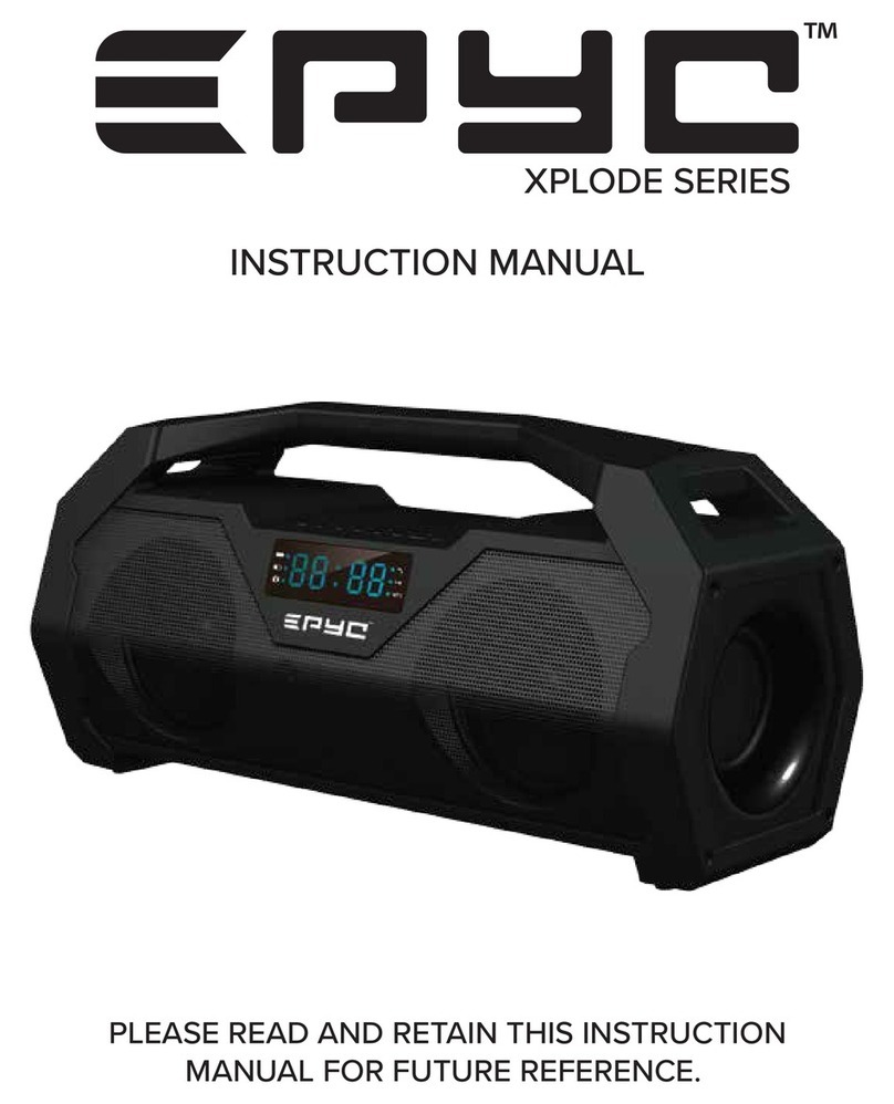EPYC XPLODE SERIES User manual