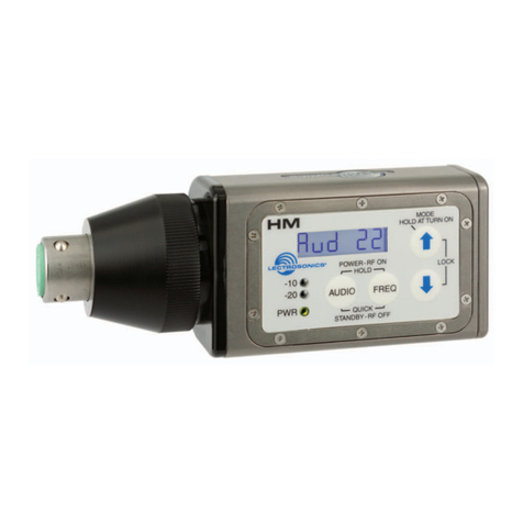 Lectrosonics HM User manual