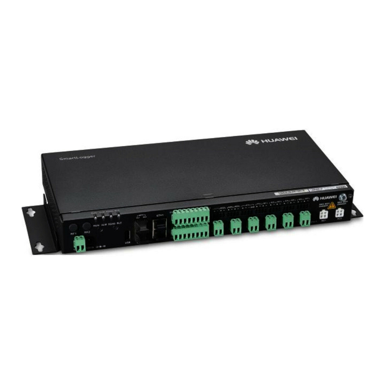 Huawei SmartLogger2000 series user manual